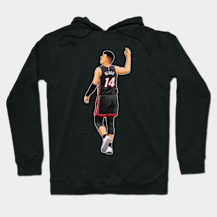 Tyler Herro #14 Gestures Hoodie